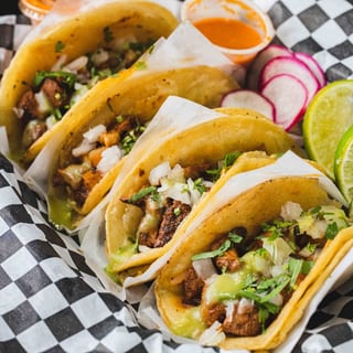 Cheesy Street Tacos