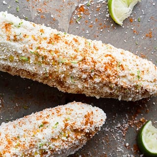 Elote (Mexican Corn On The Cob)