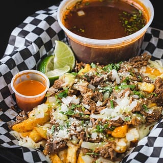 Birria loco Fries